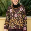 Strickpullover „Nyponros“ aus Bio-/Recycling-Baumwolle