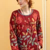 Strickpullover „Nyponros“ aus Bio-/Recycling-Baumwolle