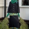 Strickrock „Vinternatt“ aus Bio- und Recycling-Baumwolle/Alpakawollgemisch