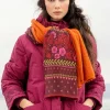 Strickschal „Borealis“ aus Bio- und Recycling-Baumwolle/Wolle