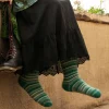 Stricksocken aus Lammwolle/Recycling-Wolle