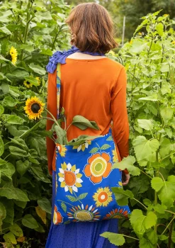 Tasche „Sunflower“ aus Öko-Baumwolle/Leinen