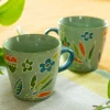 Tasse „Flower pots“ aus Keramik
