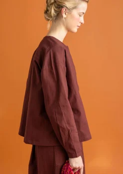 Twillbluse aus Bio-Baumwolle