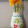 Vase „Wild rose“ aus Keramik