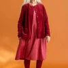 Veloursjacke aus Bio-Baumwolle/Recycling-Polyester