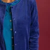 Veloursjacke aus Bio-Baumwolle/Recycling-Polyester