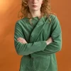 Veloursjacke aus Bio-Baumwolle/Recycling-Polyester