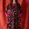 Velourskleid „Fyrverkeri“ aus Bio-Baumwolle/Recycling-Polyester