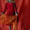 Velourskleid „Fyrverkeri“ aus Bio-Baumwolle/Recycling-Polyester