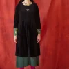 Velourskleid „Fyrverkeri“ aus Bio-Baumwolle/Recycling-Polyester