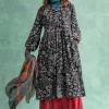 Velourskleid „Katla“ aus Bio-Baumwolle/Recycling-Polyester