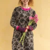 Velourskleid „Selma“ aus Bio-Baumwolle/Recycling-Polyester