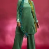 Velourstunika aus Bio-Baumwolle/Recycling-Polyester