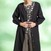 Webkleid aus Bio-Baumwolle/Leinen