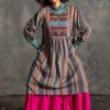 Webkleid „Jaipur“ aus Wolle/Baumwolle