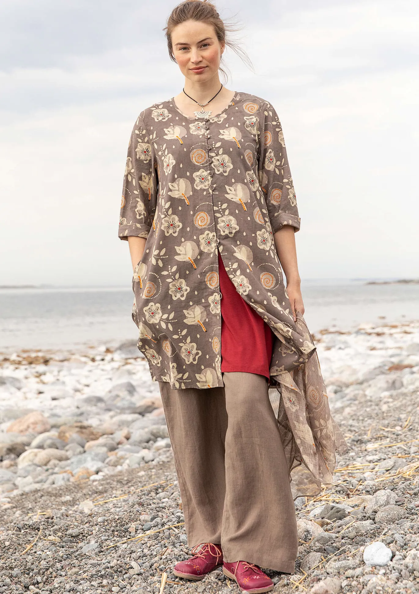 Webkleid „Kamala“ aus Bio-Baumwolle