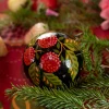 Weihnachtskugel „Gnistra“ aus Papiermaschee