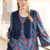 Weste „Stina“ aus Bio-Baumwollgewebe
