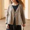 Wickelbluse „Piccolo“ aus Leinen